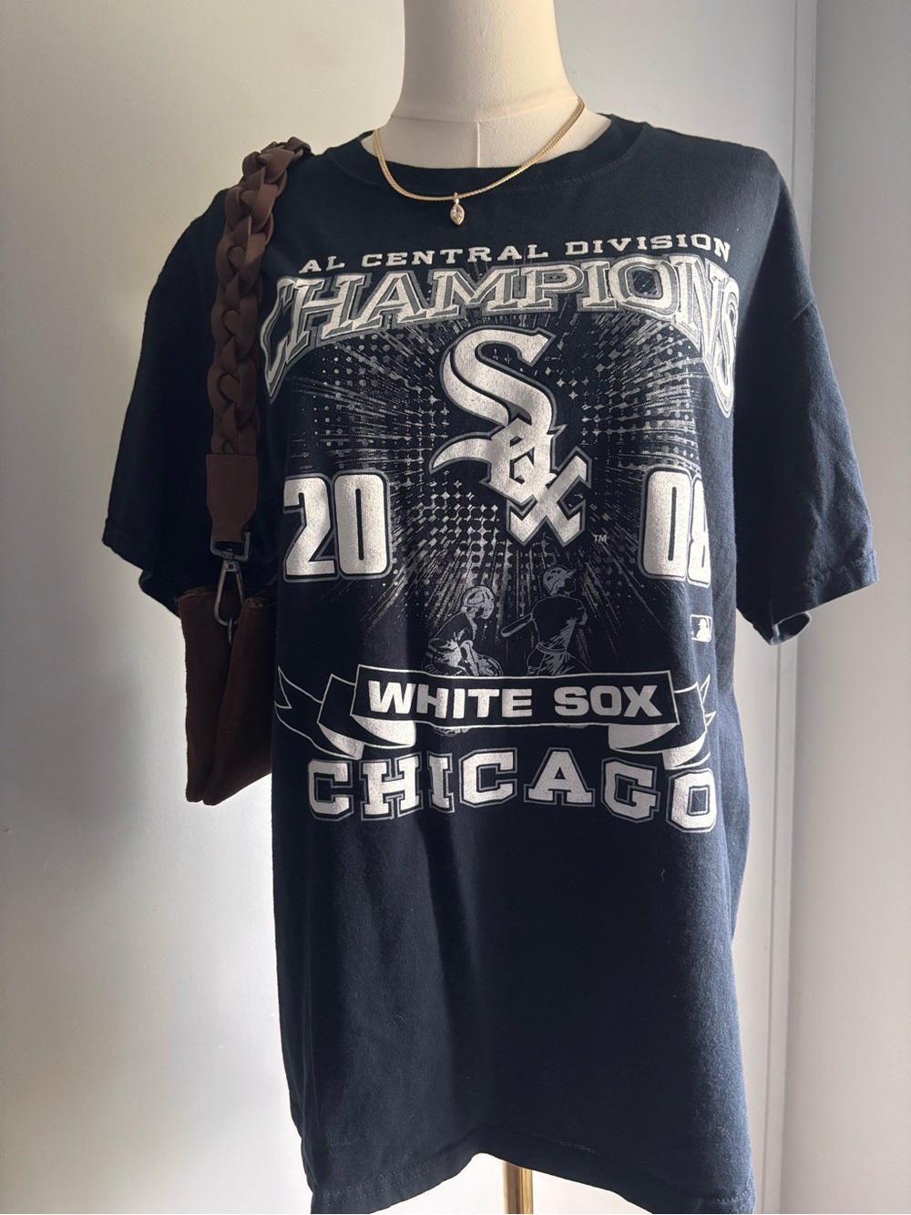 Chicago White Sox Black Graphic Tee - Champions 2008